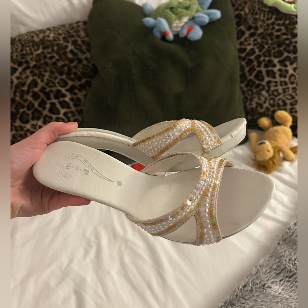 White heels
